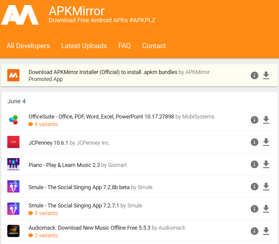 apk mirror