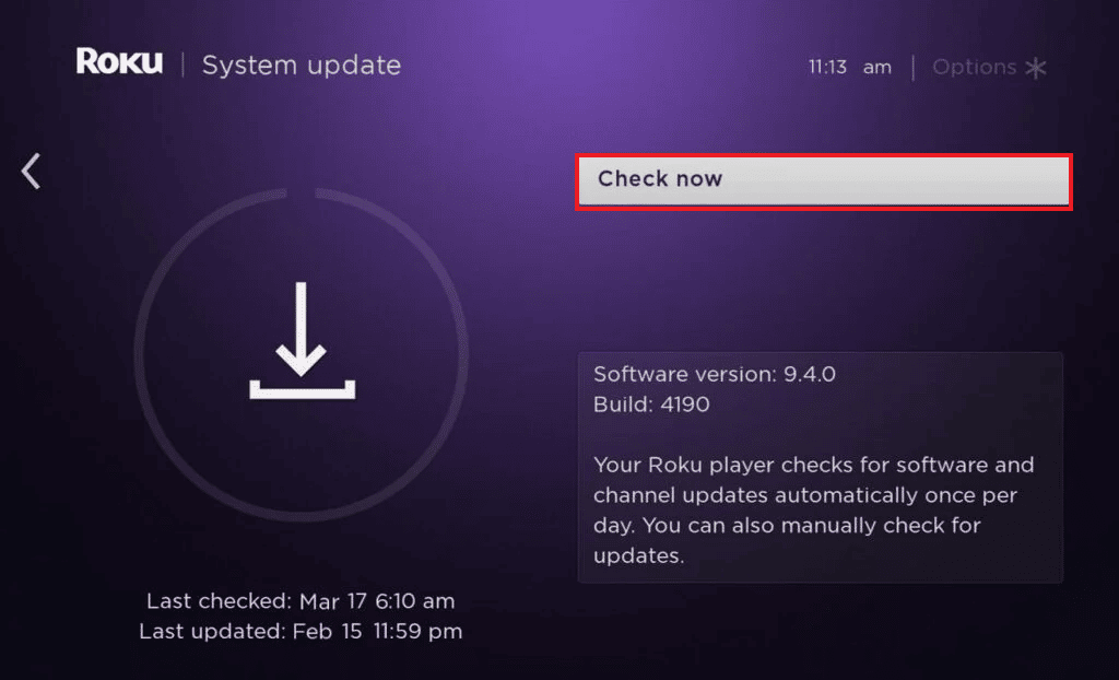 Select check now. How to Fix Roku History Channel Not Working