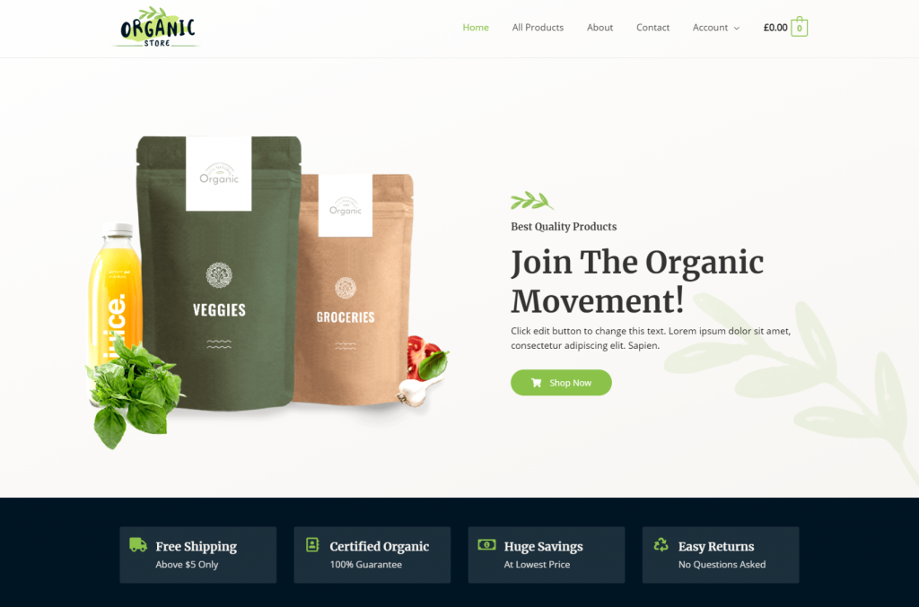 Astra WordPress eCommerce Theme