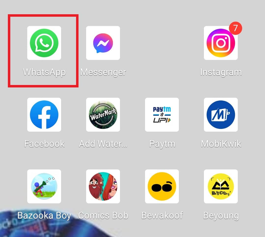 Open WhatsApp
