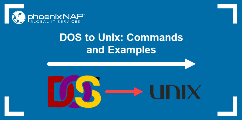 Guide on how to transfer DOS to UNIX files.