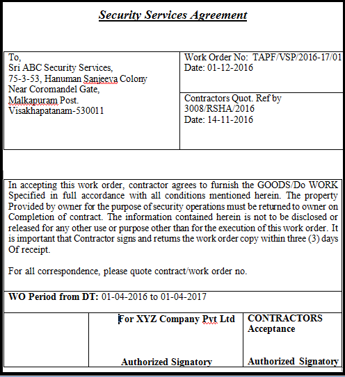 Download Manpower Supply Contract Agreement Format