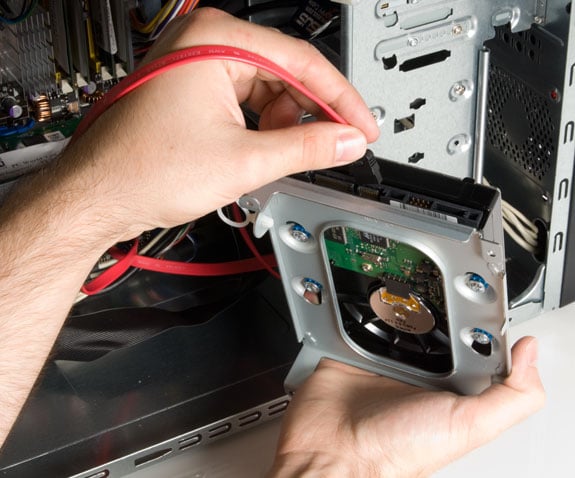 Check if Computer Hard Disk is properly connected. Fix Controller Error on Device IDE Ideport
