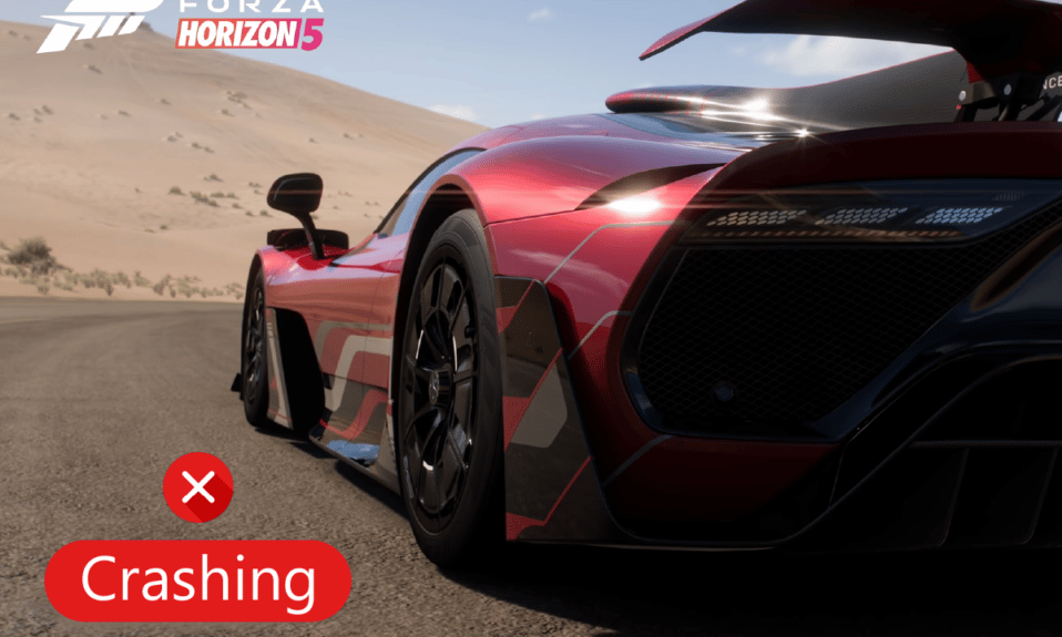 Fix Forza Horizon 5 Crashing in Windows 10