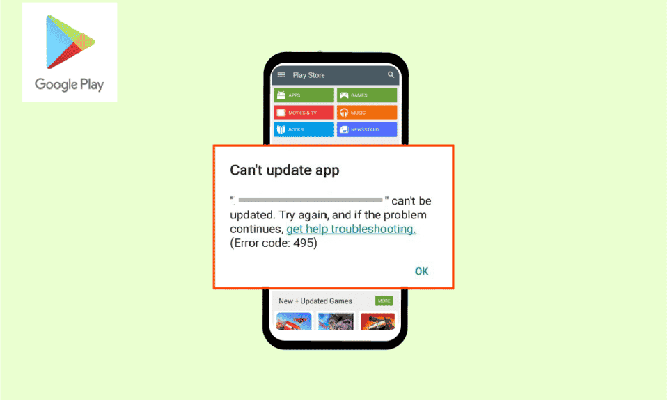 Fix Google Play Error Code 495 on Android