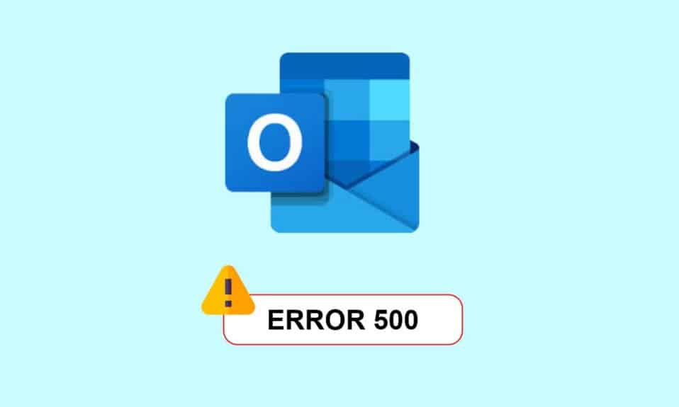Fix Outlook Error 500