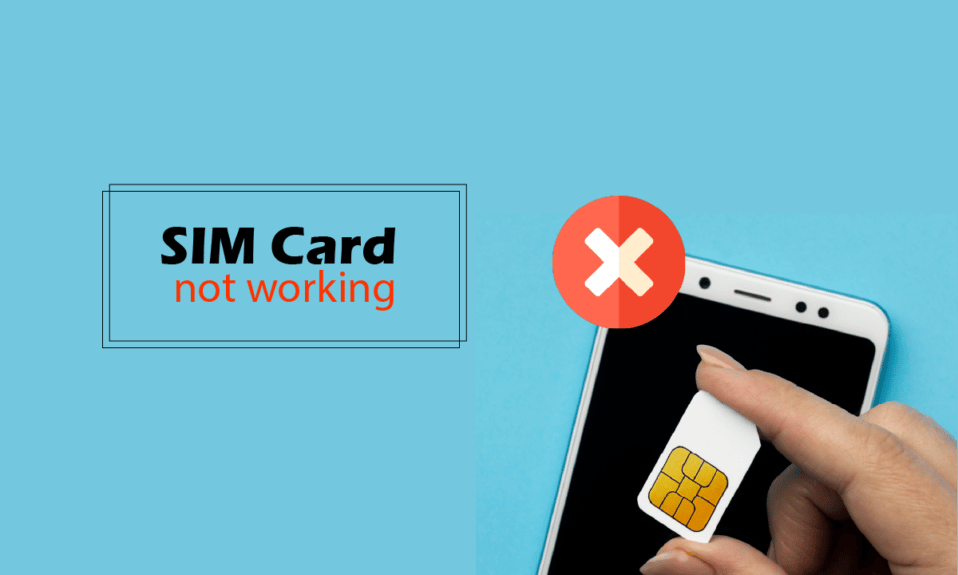 Fix SIM Card Not Working on Android