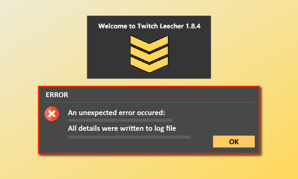 Fix Twitch Leecher Download Error