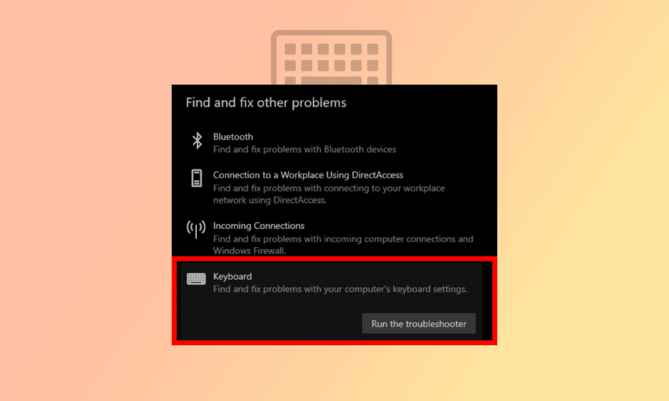 Fix WASD and Arrow Keys Switched in Windows 10