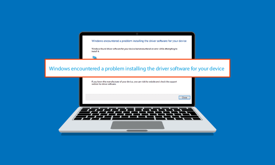 Fix Windows Found Drivers for Your Device but Encountered an Error