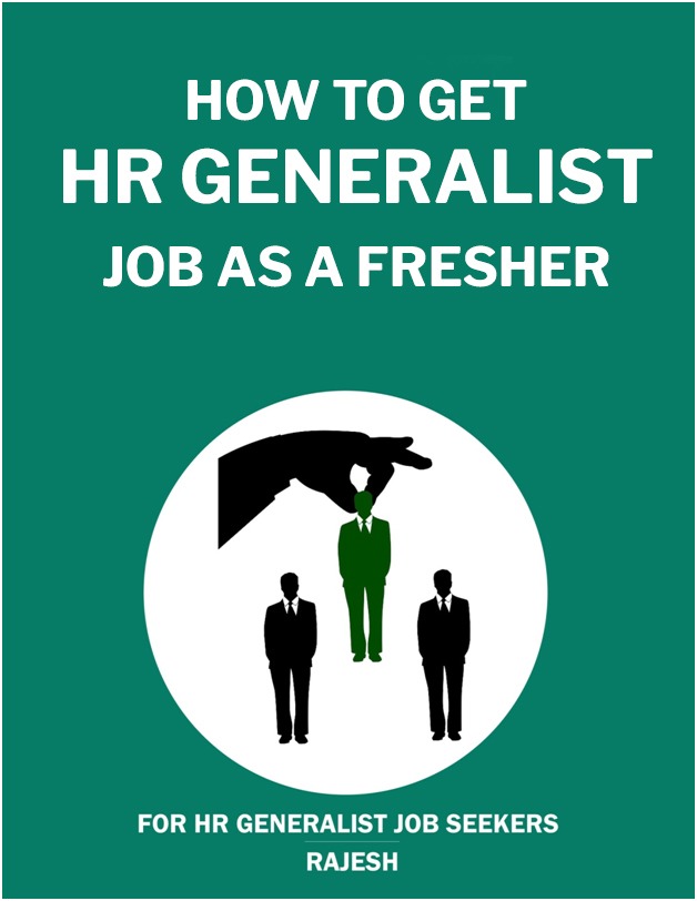 how to get hr generalist job as a fresher