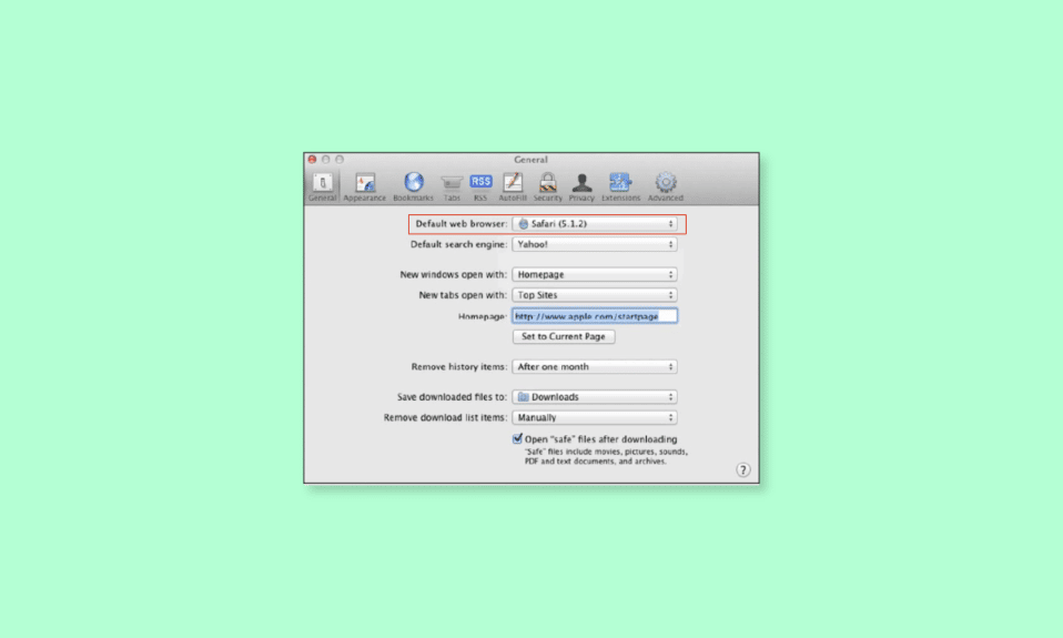 How to Change My Default Homepage in Safari