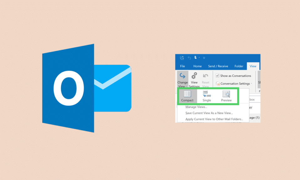 How to Change View in Outlook to Default
