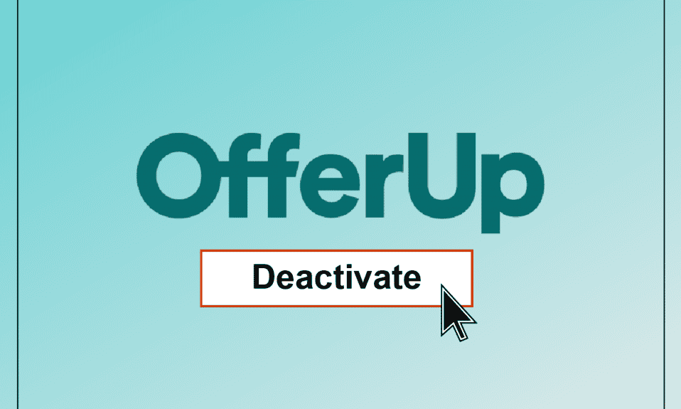 How to Deactivate OfferUp Account