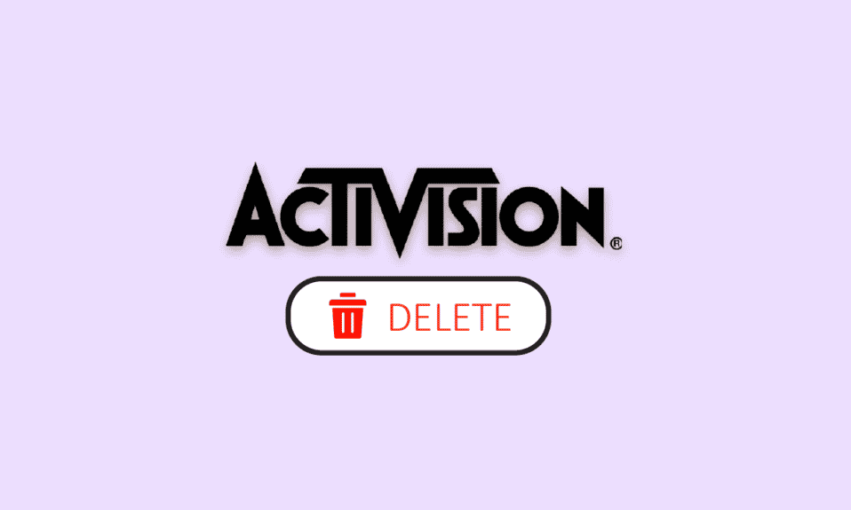 How to Delete Activision Account Permanently