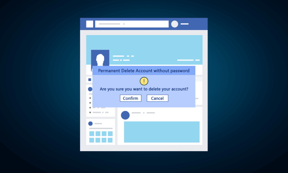 How to Delete Facebook Account Without Password
