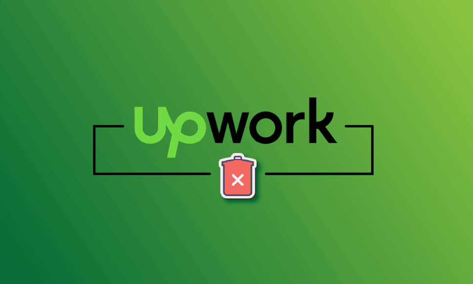 How to Delete Upwork Account