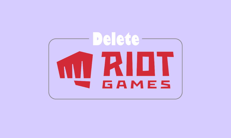 How to Delete Your Riot Account
