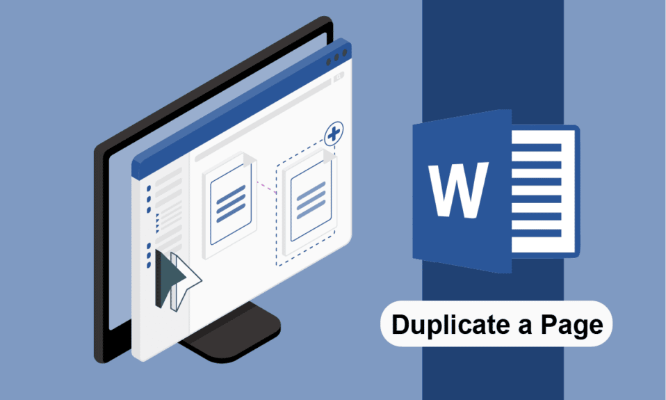 How to Duplicate a Page in Microsoft Word