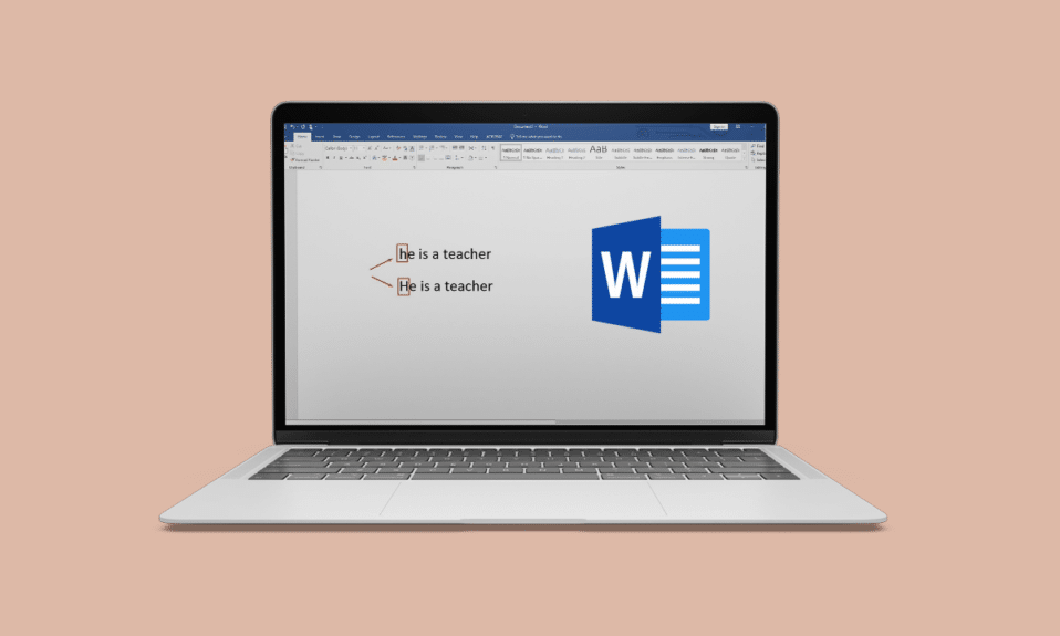 How to Enable or Disable Auto Capitalization in Word