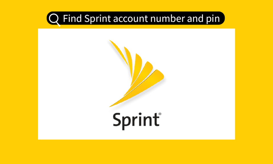 How to Find Sprint Account Number and PIN