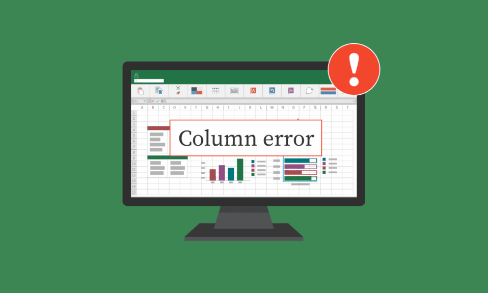 How to Fix Move Excel Column Error