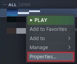 right click on game and select properties steam. how to uncap FPS in Apex Legends
