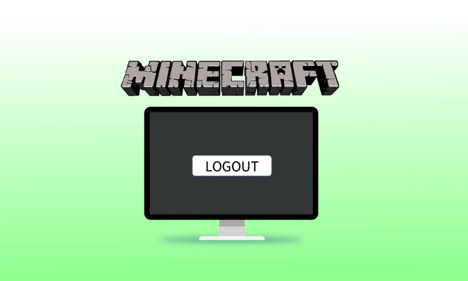 How to Log Out of Minecraft