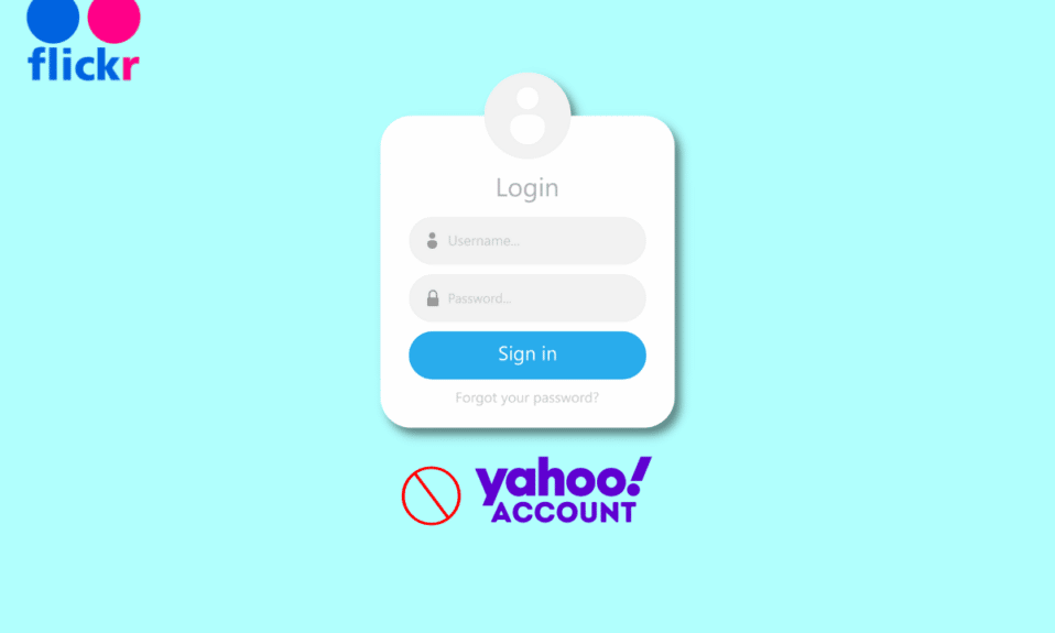 How to Log into Flickr with Yahoo Account