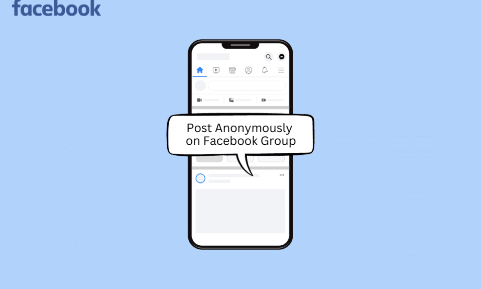 How to Post Anonymously on Facebook Group on iPhone