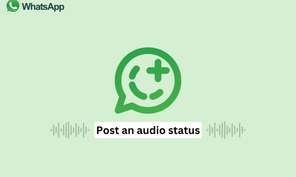 How to Post a WhatsApp Audio Status