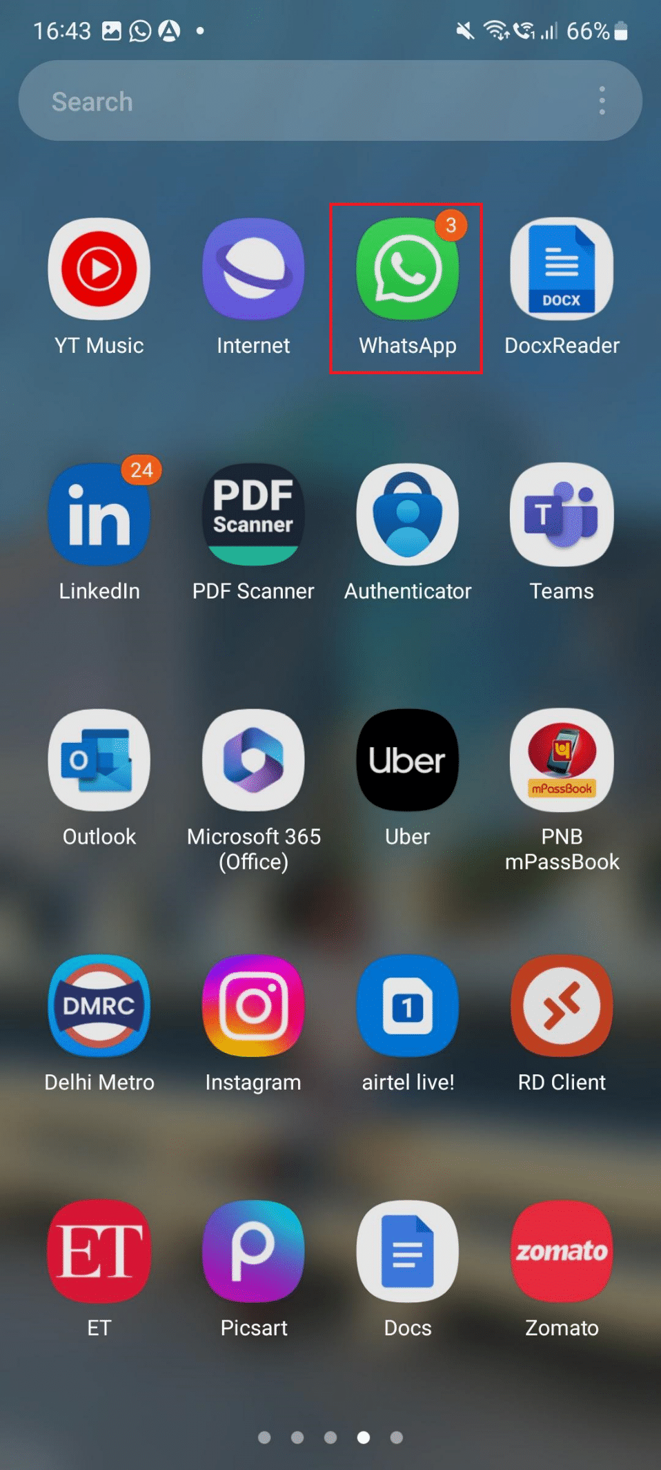whatsapp icon s21