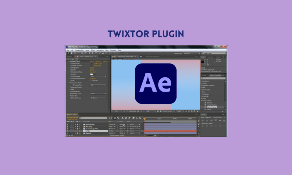 How to Use Twixtor Plugin After Effects