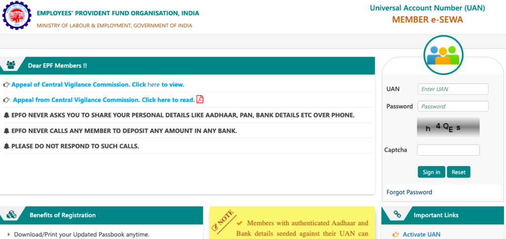 can employee download annexure k in pf