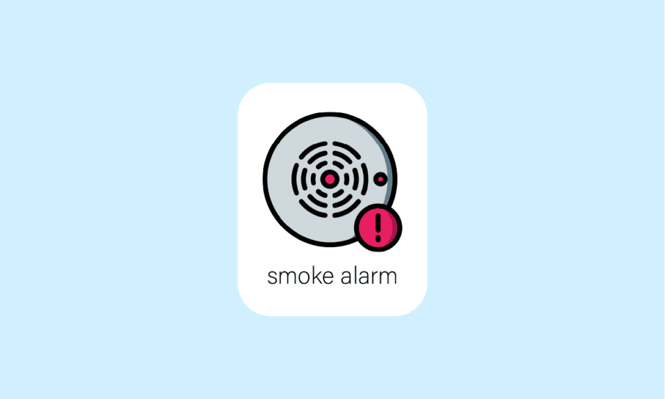 Why is Smoke Alarm Making High Pitched Noise?