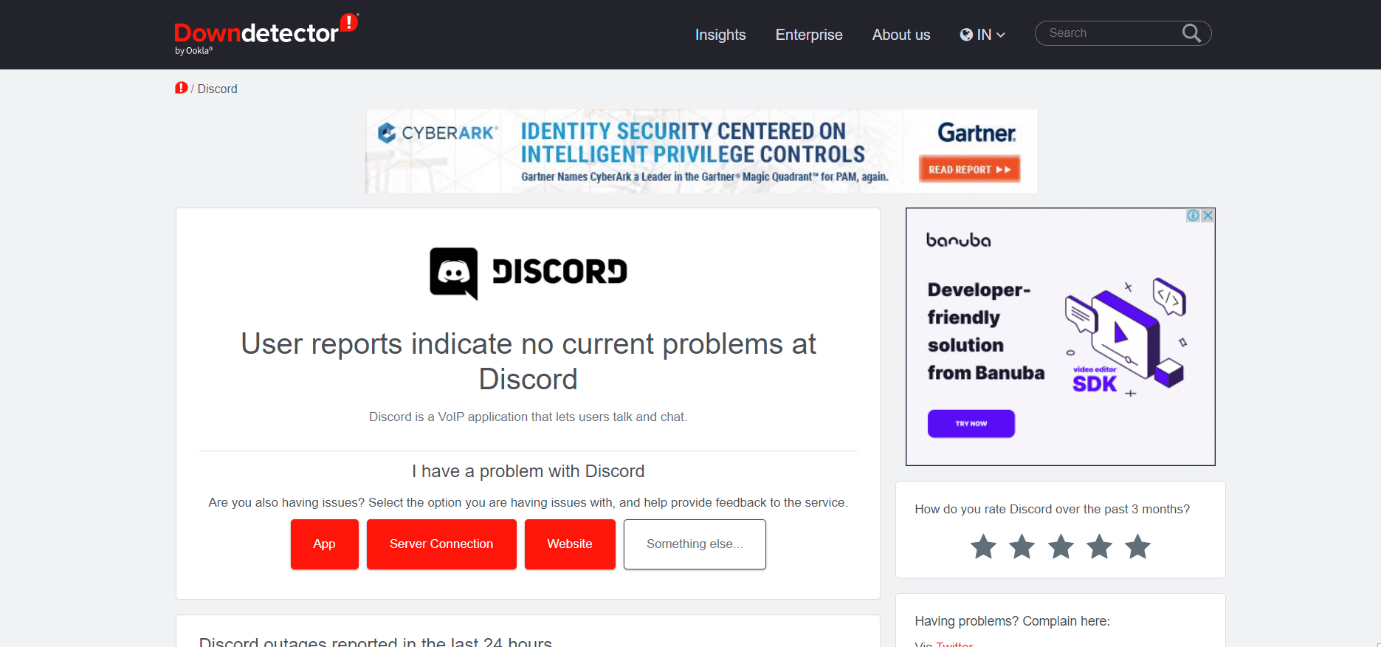 Downdetector Discord