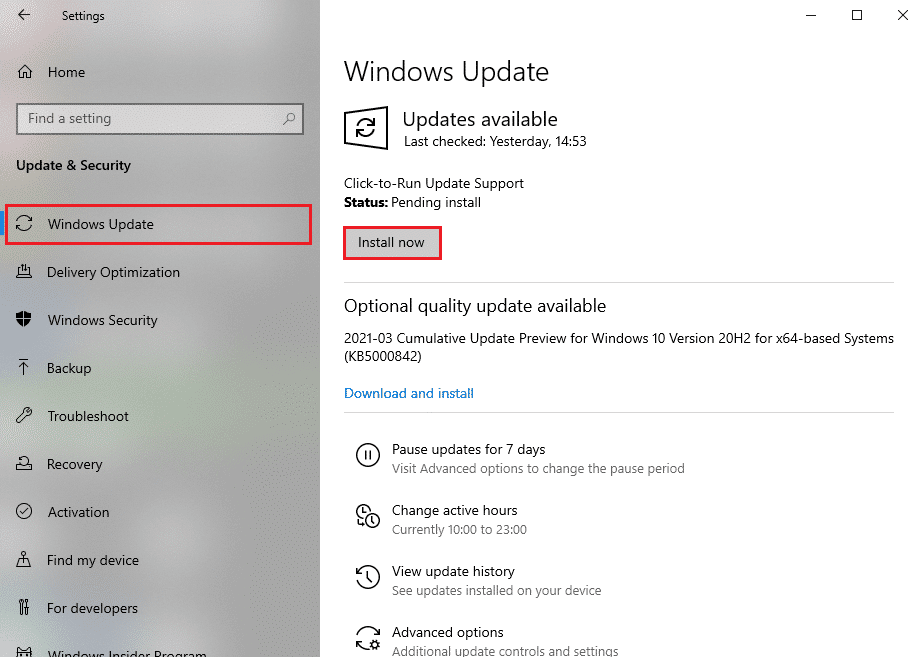 Click on install now to download the available updates. How to Fix 0x80070015 Bitlocker the Device is Not Ready Error