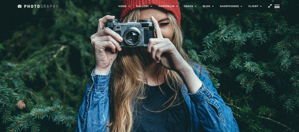 Photography WordPress photography theme