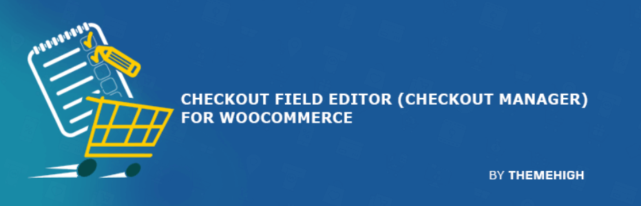 Checkout Field Editor plugin