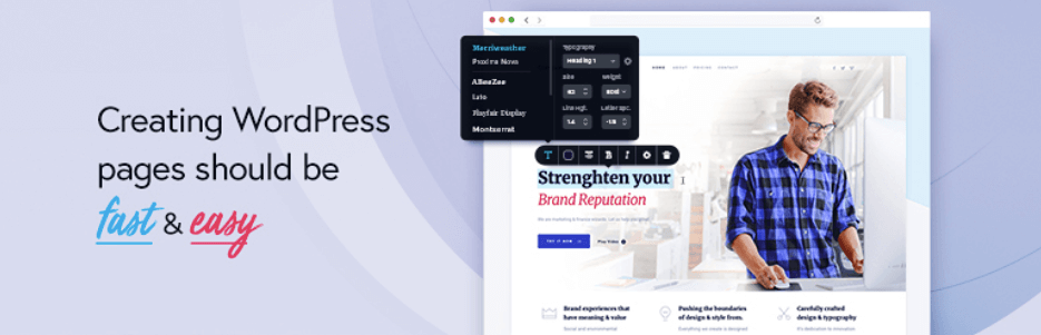 Brizy page builder