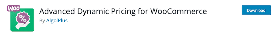 Advanced Dynamic Pricing for WooCommerce plugin