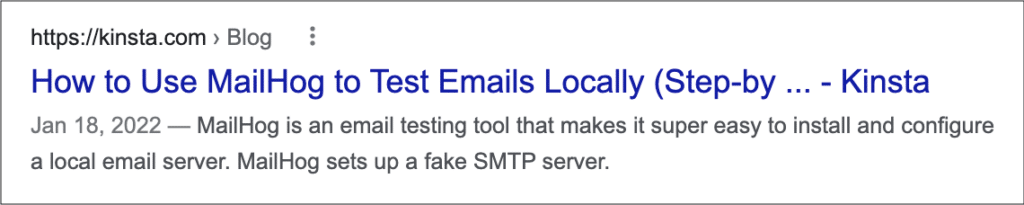 Title tag cut short in google.
