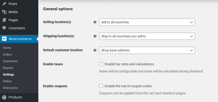 woocommerce coupons taxes