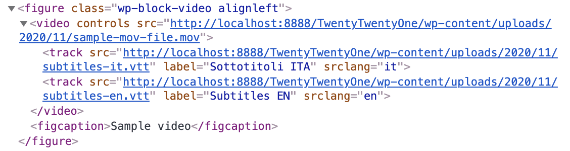 track elements