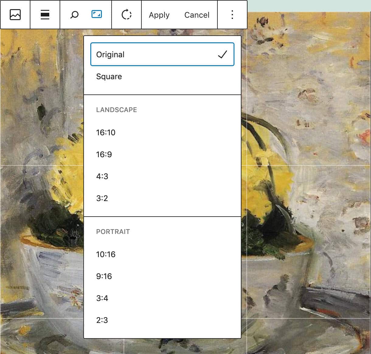 Inline Image Editing