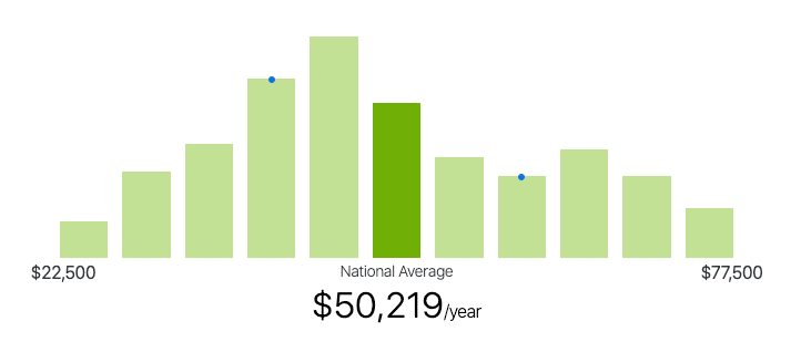Junior web developer salary