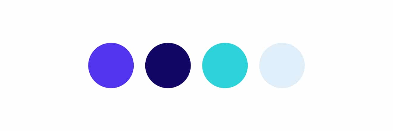 Example of Kinsta's color palette