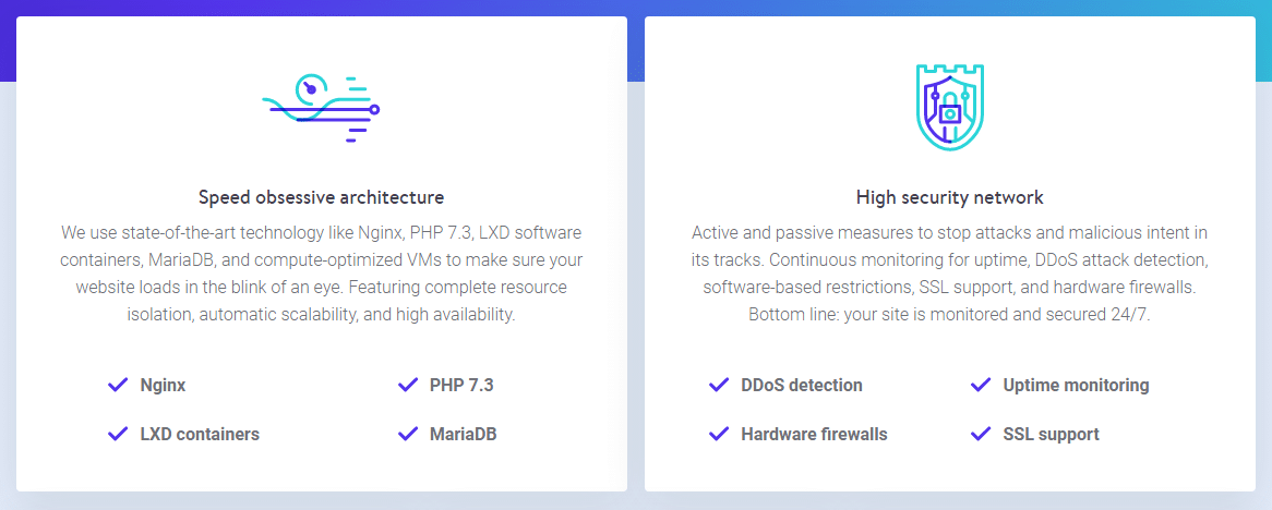 kinsta features