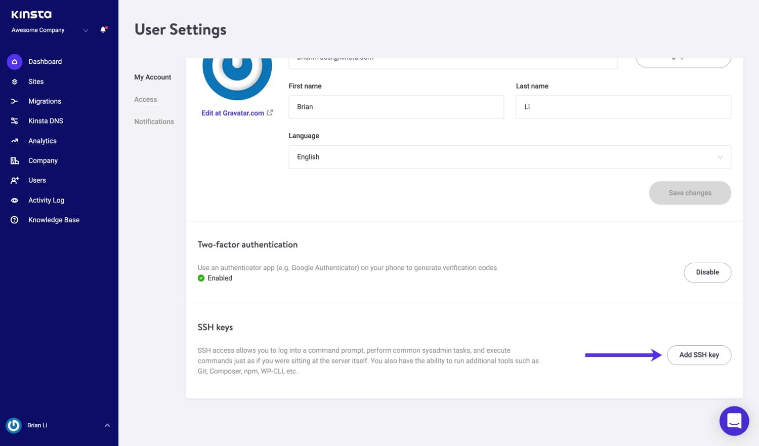 https://kinsta.com/docs/connect-to-ssh/