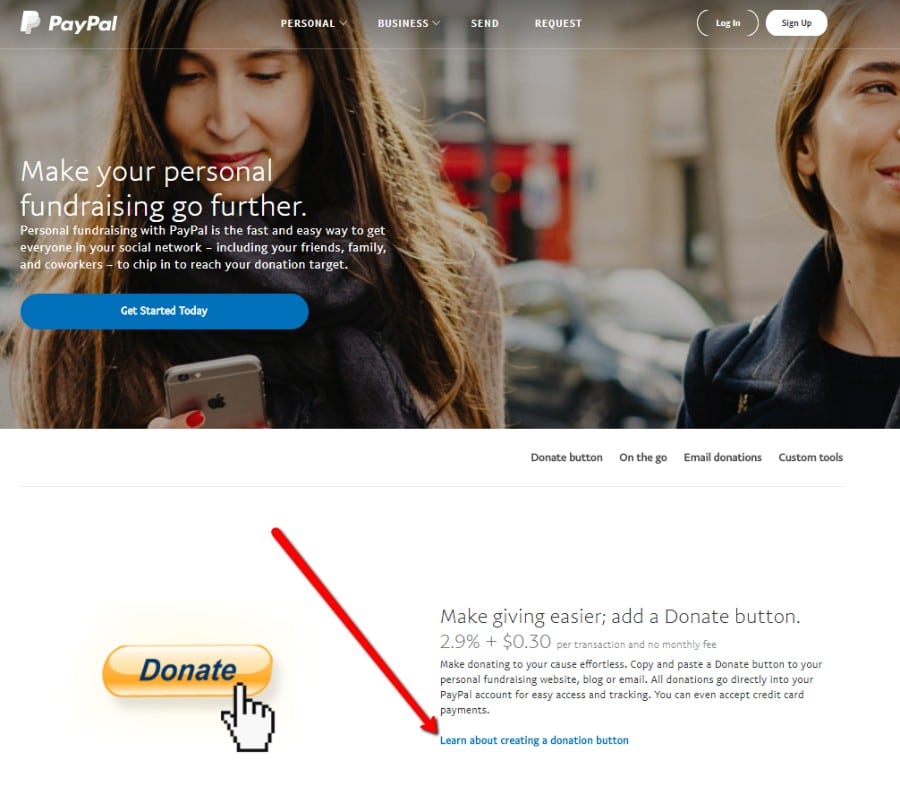 Learn About Creating a Donation Button Learn About Creating a Donation Button